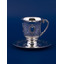 Чашка серебряная с блюдцем Легенда  С33687601225
